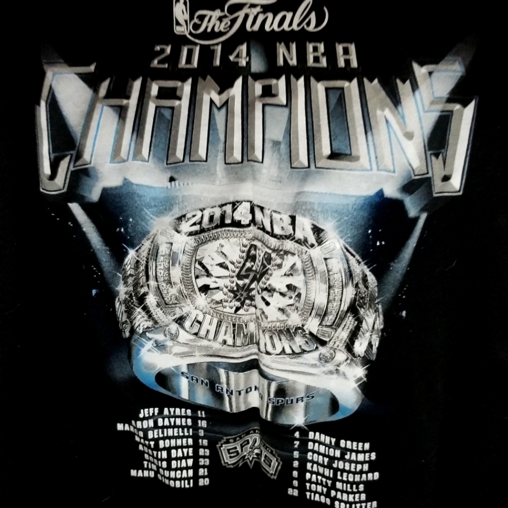 2014 SPURS NBA Championship T-shirt